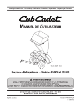 Cub Cadet 24A424M710 Manuel utilisateur