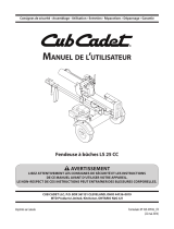 Cub Cadet 24BF552B710 Manuel utilisateur