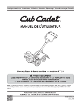 Cub Cadet 21A62M8710 Manuel utilisateur