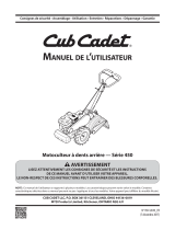 Cub Cadet 21AB45M8710 Manuel utilisateur