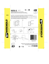 Wiremold V500-5 Guide d'installation