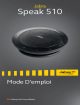 Jabra Speak 510 UC Manuel utilisateur