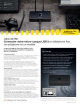 Jabra Link 950 USB-A Fiche technique