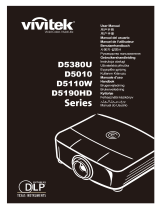 Vivitek D5010-WNL Manuel utilisateur