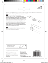 ClosetMaid Hang Rod Pole Cup Guide d'installation