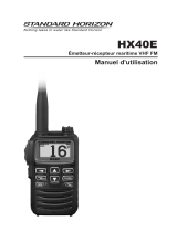Standard Horizon HX40E Le manuel du propriétaire