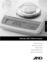 A&D Weighing EK-6000i Manuel utilisateur