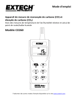 Extech Instruments CO260 Manuel utilisateur