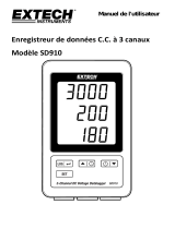 Extech Instruments SD910 Manuel utilisateur