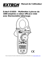 Extech Instruments EX820 Manuel utilisateur
