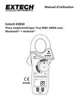 Extech Instruments EX850 Manuel utilisateur