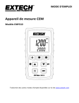 Extech Instruments EMF510 Manuel utilisateur