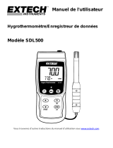 Extech Instruments SDL500 Manuel utilisateur