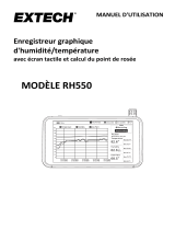 Extech Instruments RH550 Manuel utilisateur