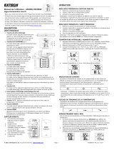 Extech Instruments RH200W Manuel utilisateur