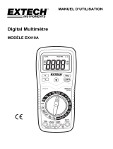 Extech Instruments EX410A Manuel utilisateur