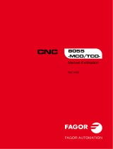 Fagor CNC 8055 for milling machines Manuel utilisateur