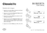 Roberts ClassicLite Mode d'emploi