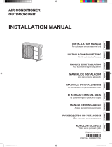 Fujitsu HOG18LBCA Guide d'installation