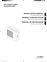 Fujitsu AOU36RLXFZ Guide d'installation