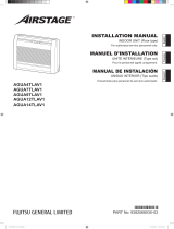 Fujitsu AGUA9TLAV1 Guide d'installation