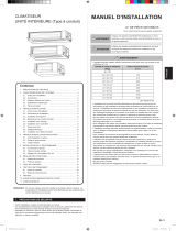 Fujitsu RDG45KHTAP Guide d'installation