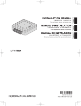 Fujitsu UTY-TTRX Guide d'installation