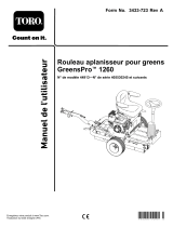 Toro GreensPro 1260 Greens Roller Manuel utilisateur