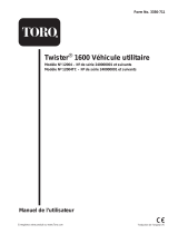 Toro Twister 1600 Utility Vehicle Manuel utilisateur