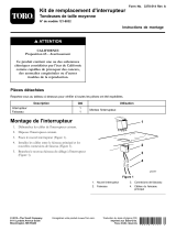 Toro Replacement Switch Kit, Mid-Size Mowers Guide d'installation