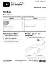 Toro Bucket Mount Kit, Titan Riding Mower Guide d'installation