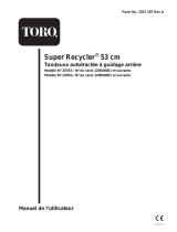 Toro 53cm Super Recycler Lawnmower Manuel utilisateur