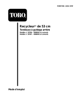 Toro 53cm Recycler Mower Manuel utilisateur