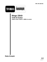 Toro Dingo 220-D Traction Unit Manuel utilisateur