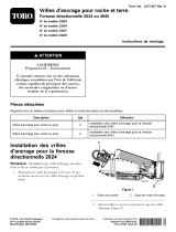 Toro Rock Stakes, 4045 Directional Drill Guide d'installation