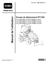 Toro RT1200 Traction Unit Manuel utilisateur