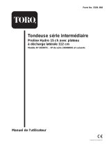 Toro Mid-Size ProLine T-Bar Hydro, 15 HP Manuel utilisateur