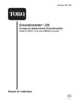 Toro Groundsmaster 120 Manuel utilisateur