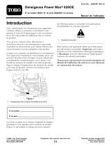 Toro Power Max 826 OE Snowthrower Manuel utilisateur