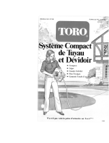 Toro Compact Hose/Reel System Manuel utilisateur