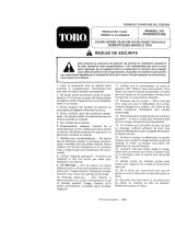 Toro 1010 Electric Trimmer Manuel utilisateur