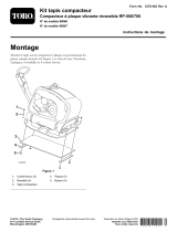 Toro Paver Mat Kit, RP-700 Reversible Plate Compactor Guide d'installation