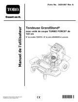 Toro GrandStand Stand-on Mower 122 cm 726 cc (72504TE) Manuel utilisateur