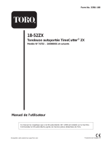 Toro 18-52ZX TimeCutter ZX Riding Mower Manuel utilisateur