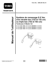 Toro 60in E-Z Vac Triple Bagging System, Z Master G3 Mower Manuel utilisateur