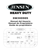 Jensen Heavy Duty JHD905 Manuel utilisateur