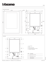 Bticino 348705 Mode d'emploi