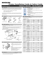 BIXOLON SRP-350plusIII Guide d'installation