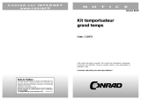Conrad Components 115975 Timer Assembly kit 9 V DC, 12 V DC 0.0084 s - 19.5 h Mode d'emploi