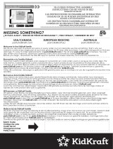 KidKraft Uptown Elite Espresso Play Kitchen Assembly Instruction